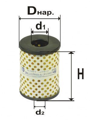 Элемент ФТОТ DIFA-6301 (бумага)