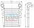 ТА001-1323014-11 Охладитель наддувочного воздуха (дв. Deutz BF8M1015C) 