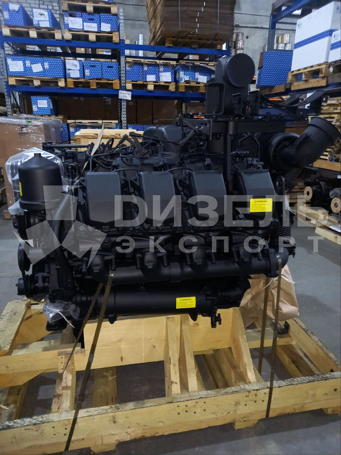 Двигатель ТМЗ от "Дизель Экспорт" для установки на тепловоз
