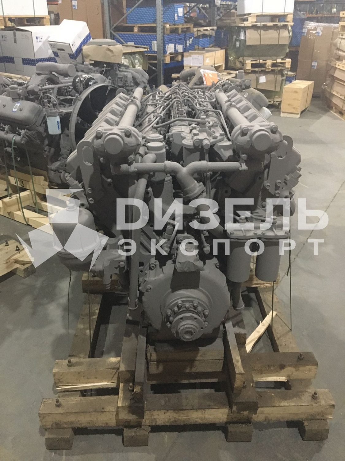Отгрузка двигателя 240нм2-1000186 ЯМЗ "Дизель Экспорт" для БЕЛАЗ