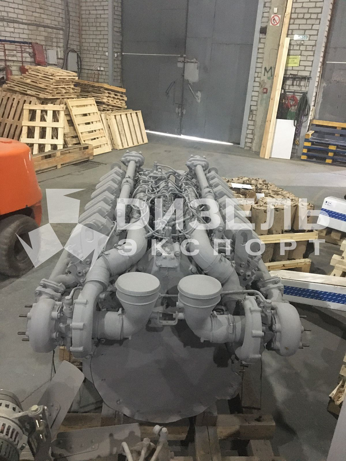 Отгрузка двигателя 240нм2-1000186 ЯМЗ "Дизель Экспорт" для БЕЛАЗ