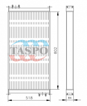 300-1013100 Радиатор масляный (дв. ЯМЗ-240НМ) 