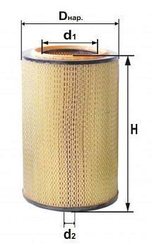 260-1109300 Элемент ФОВ метал. осн. DIFA-4318М (МТЗ-1221, Беларус-1200, КСК-100  с дв. ММЗ Д-260) 