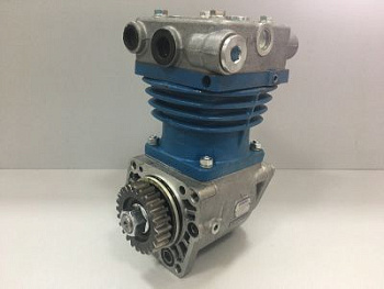 4122-210 Компрессор одноцилиндровый (КАМАЗ, Литва) 