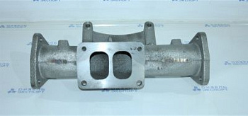 236Н-1008482 Патрубок-кронштейн (ЯМЗ) 