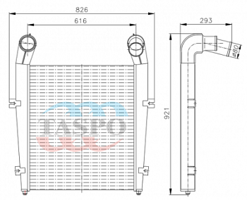 700600-1172010-01 Радиатор масляный (дв. ЯМЗ-650.10) 