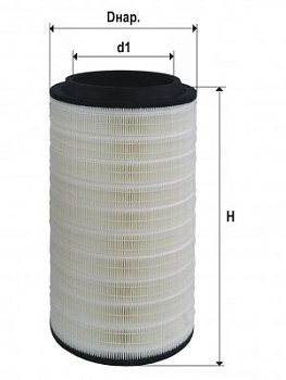 В43101 Элемент ФОВ DIFA 43101 (ACROS 540,560,580; ACROS 535; CLAAS 450, 460; LIBHERR LTL-Serie) 