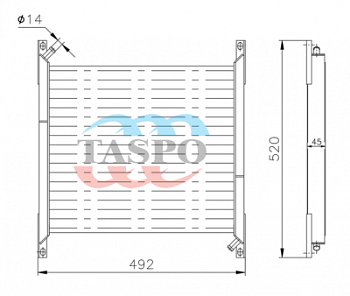 100А-1013010-05 Радиатор масляный (дв. ММЗ Д-240) 