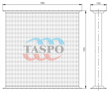 130У.13.020 Сердцевина радиатора 130У.13.010 