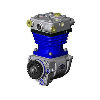 4122-214 Компрессор одноцилиндровый (ТМЗ,ЯМЗ, Литва) 