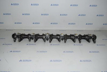 536.1007090-01 Ось с коромыслами,стойками и компенсаторами (ЯМЗ) 